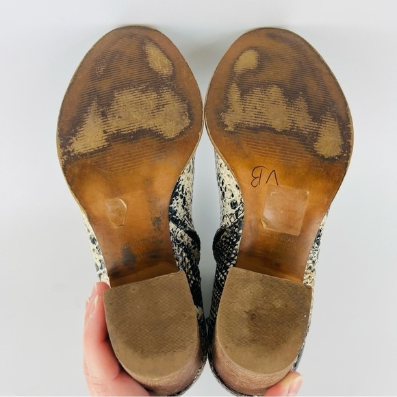 Madewell The Rosie Ankle Boots Snakeskin Booties - Picture 7 of 9